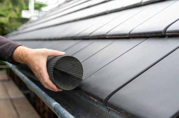 Gutter Mesh Installation in Magnolia